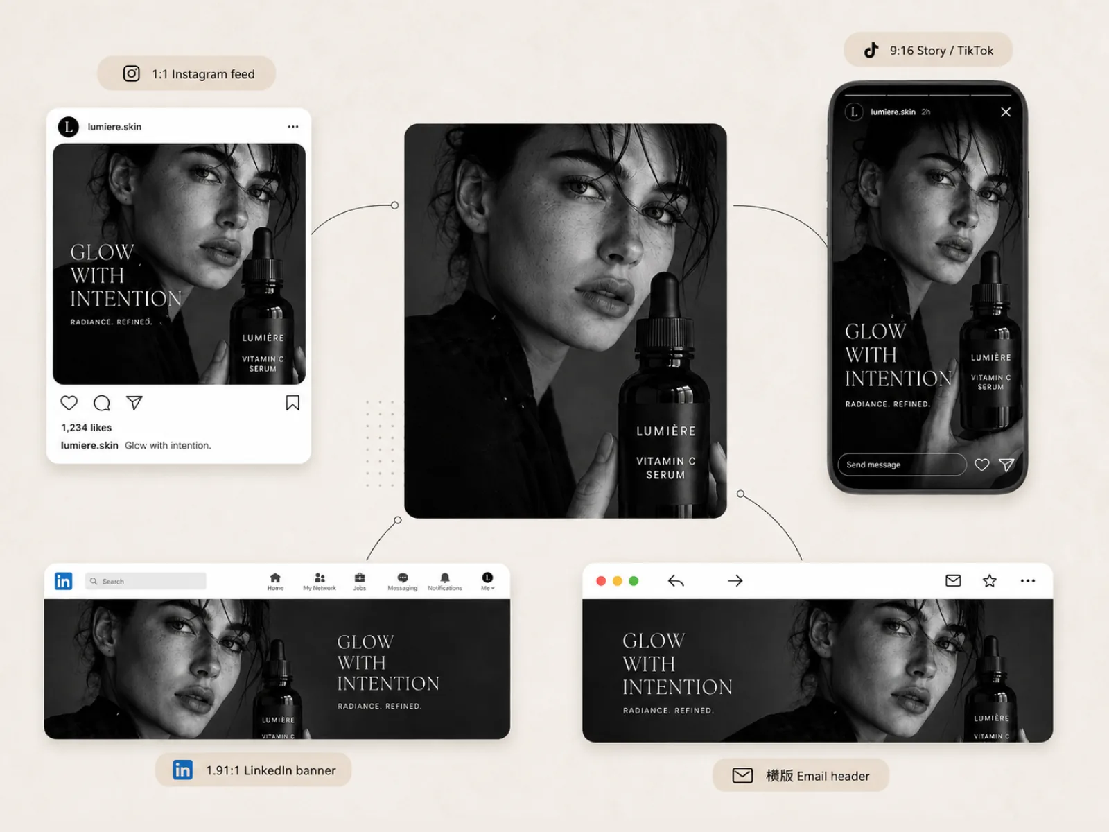 Animated GIF frames compressed with palette reduction — smaller total file size