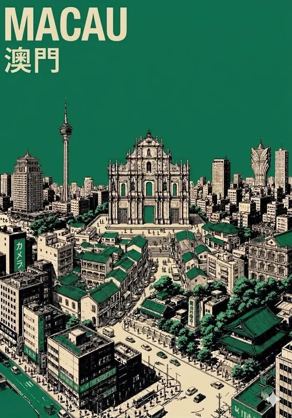 Vintage Porto Travel Poster — image 2