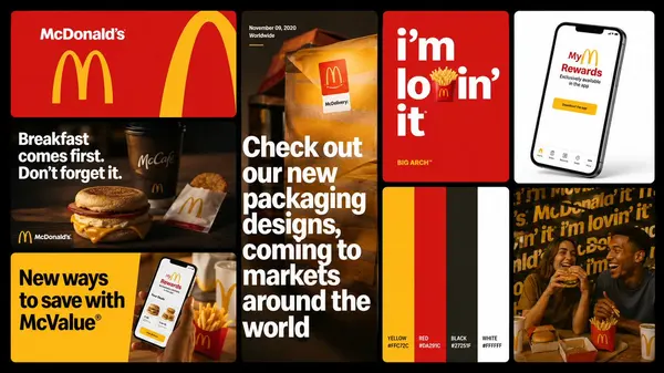 McDonald's Brand Identity Moodboard — image 1
