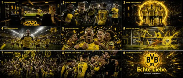 Borussia Dortmund Cinematic Storyboard