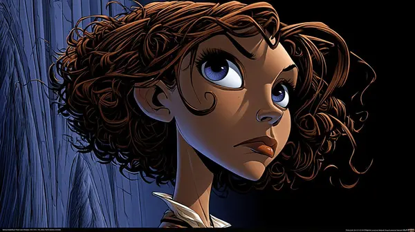 Woman investigates artifact disappearance comic