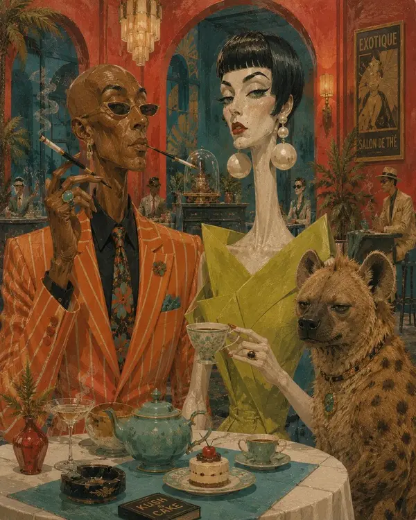 Eccentrics: Surreal Mid-Century Riviera Editorial — image 2