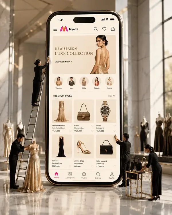 Luxury Fashion E-commerce Mobile App — image 1