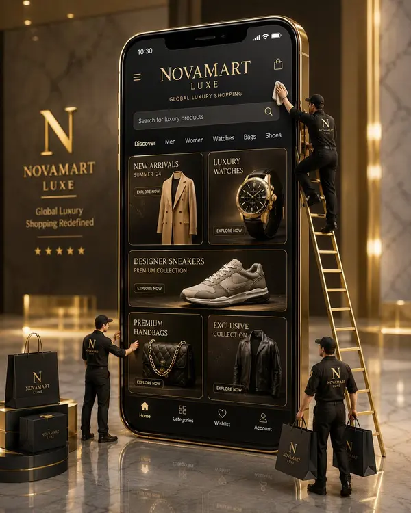 Luxury Fashion E-commerce Mobile App — image 2
