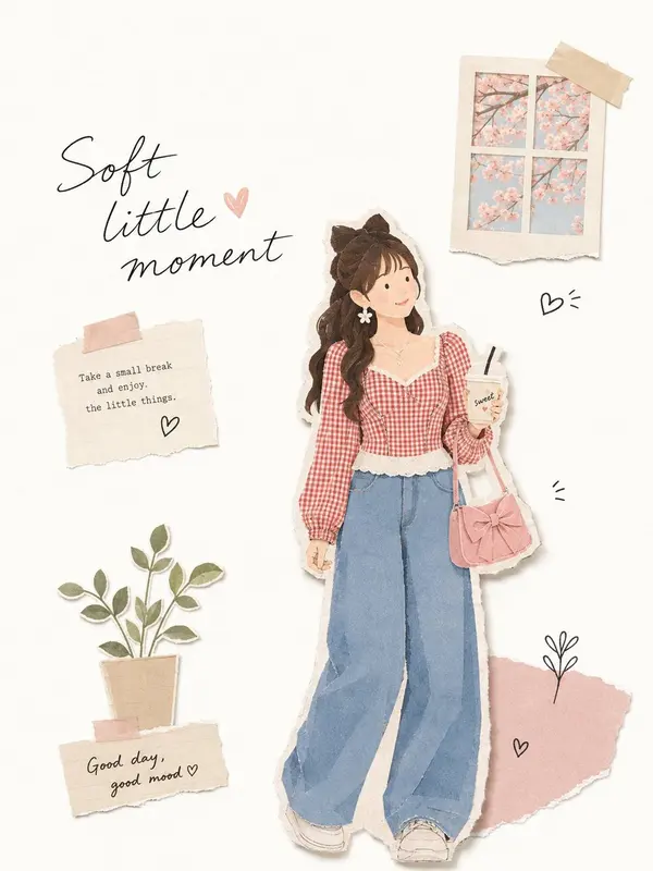 Soft Little Moment Collage — image 2