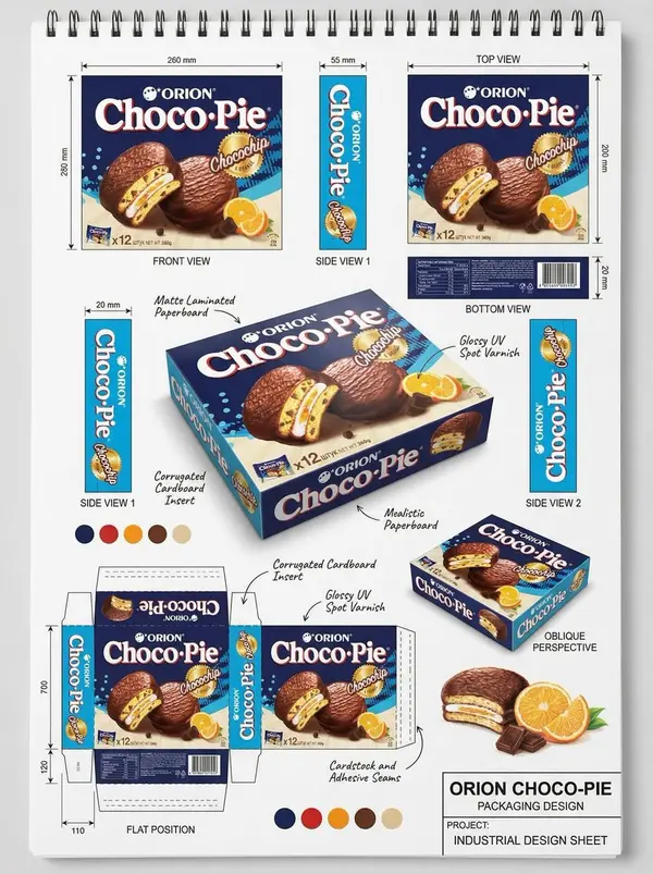 Snickers Packaging Design Sheet — image 2