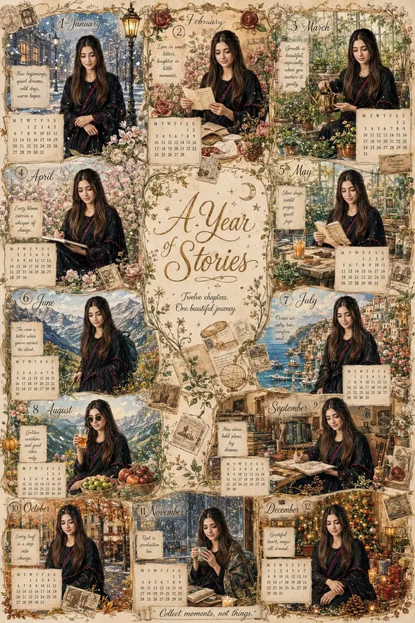 A Year of Stories: Luxury Storybook Calendar