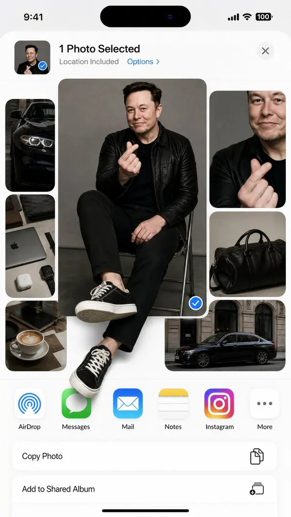 iOS Photo Collage Editorial Fashion — image 2