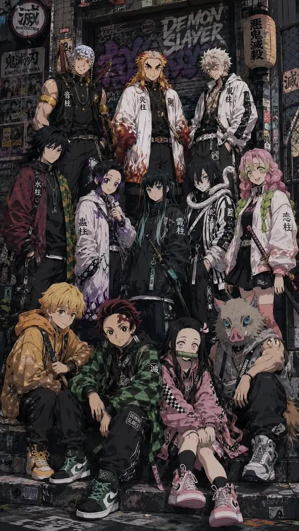 Anime Crossover Squad Tokyo Alley — image 3