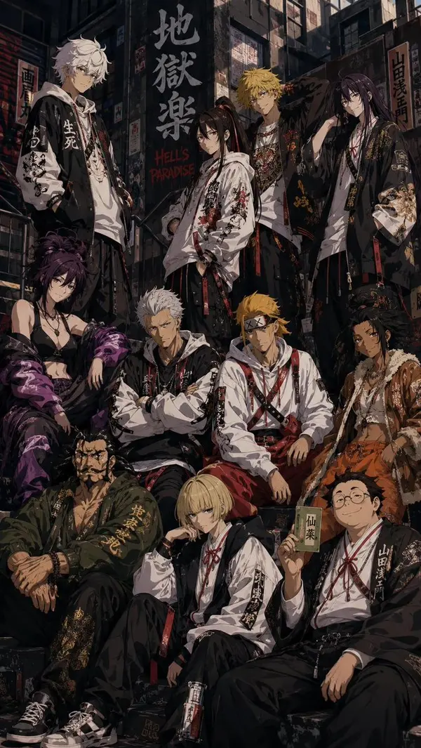 Anime Crossover Squad Tokyo Alley — image 4