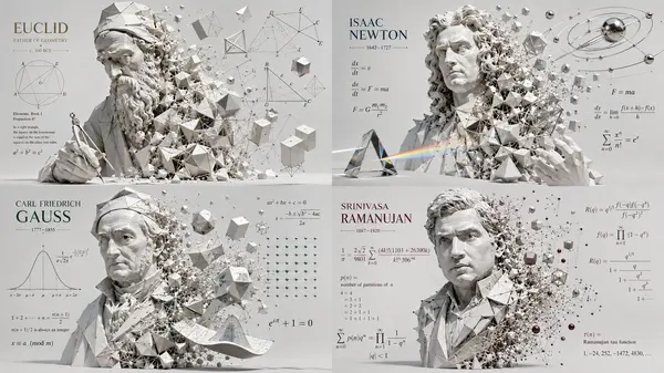 Mathematicians Dissolving into Geometry