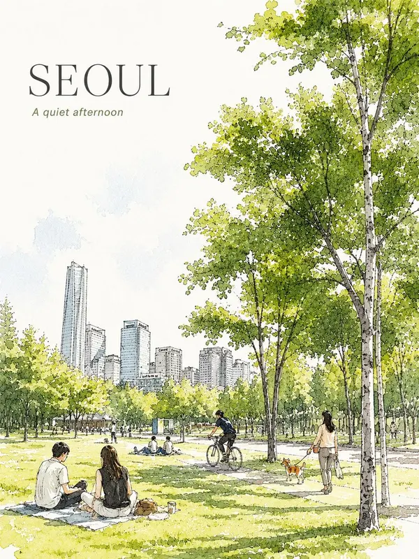 Seoul Travel Poster — image 4
