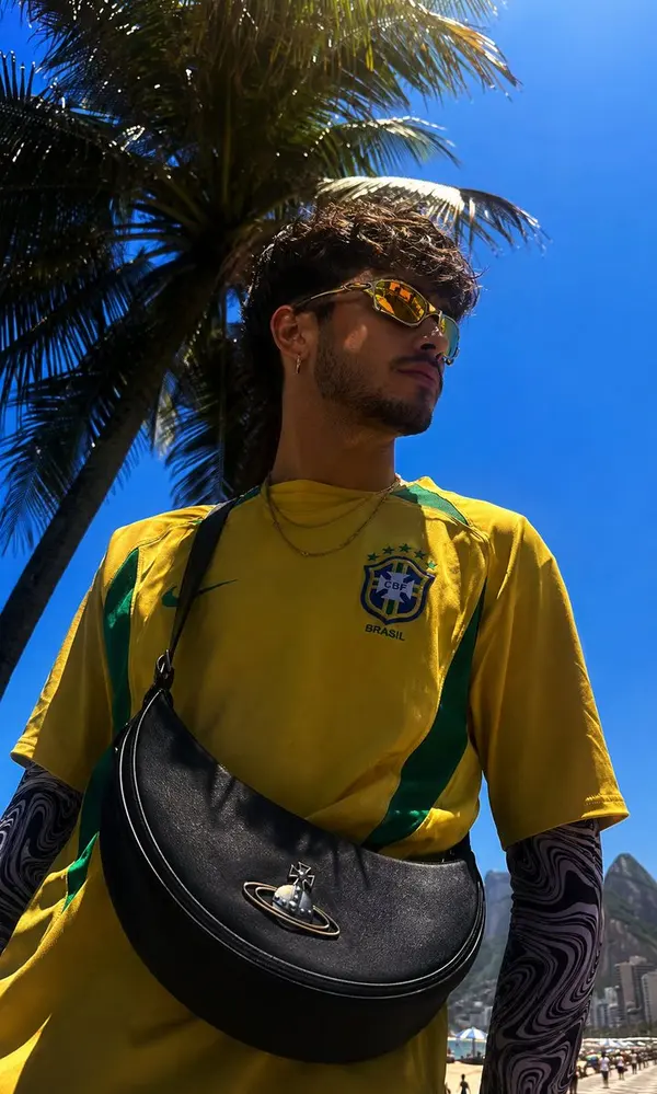 Rio Copacabana Beach Fashion Portrait — image 1