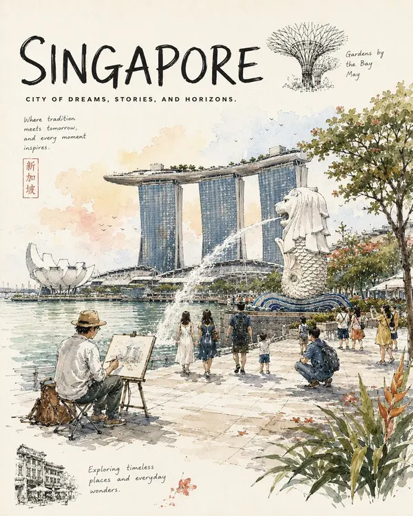 Tokyo Travel Journal Poster — image 2