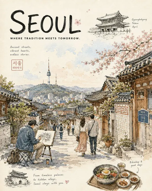 Tokyo Travel Journal Poster — image 4