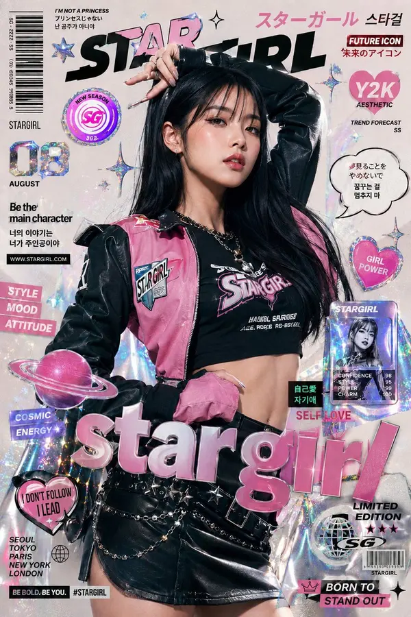 K-Fashion Editorial Rebel Soul Poster — image 3