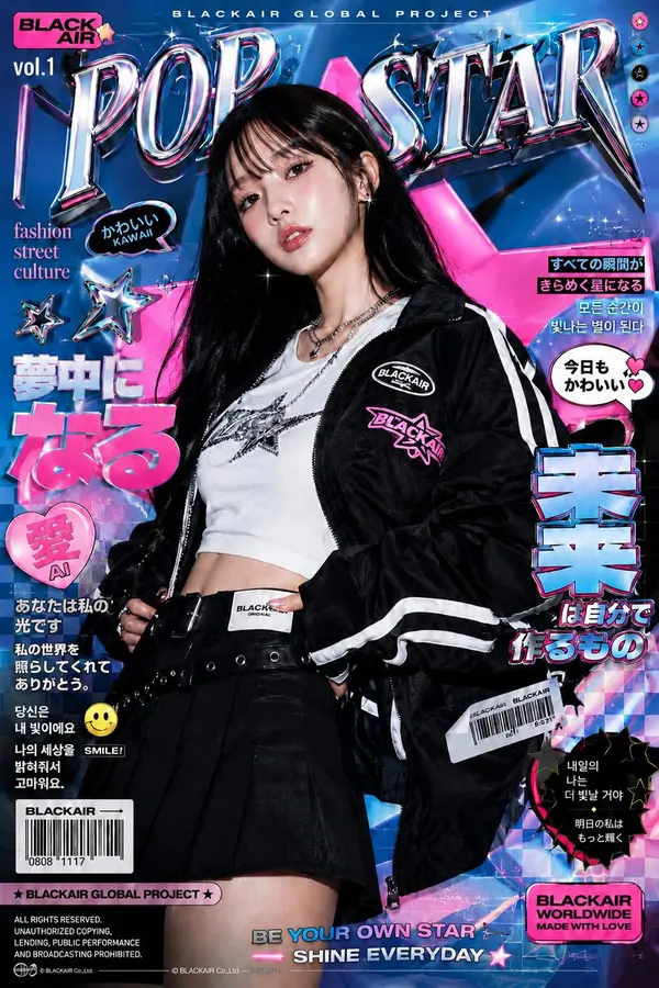 K-Fashion Editorial Rebel Soul Poster — image 4