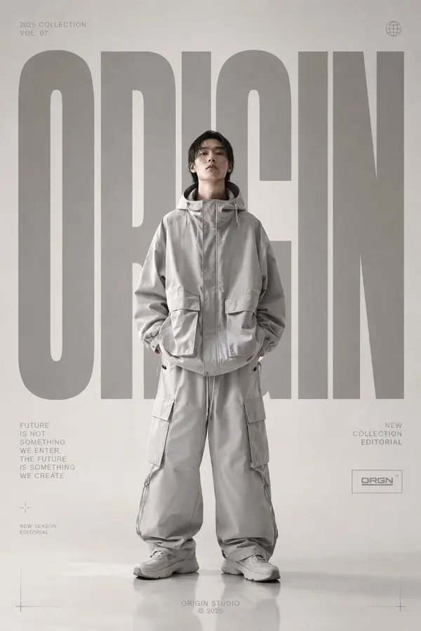 Premium Fashion Editorial Poster