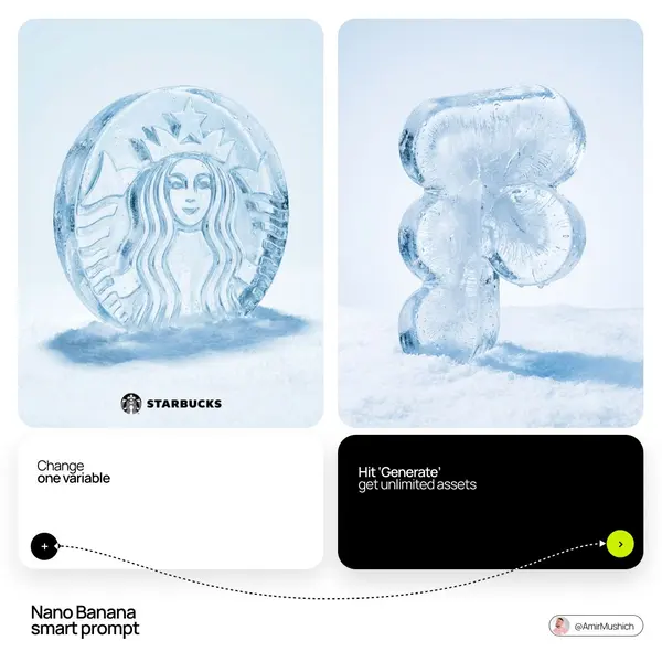 Frozen Brand Identity: Ice Sculpture Studio
