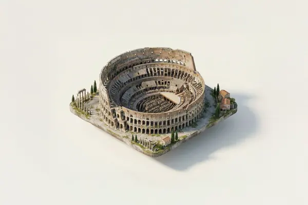 Statue of Liberty Isometric Miniature — image 3
