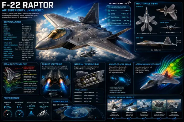 B-2 Spirit Stealth Bomber Infographic — image 2