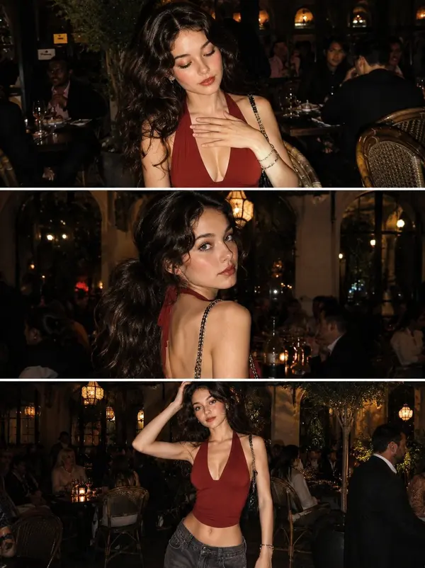 Nightlife Fashion Photoshoot at Luxury Lounge