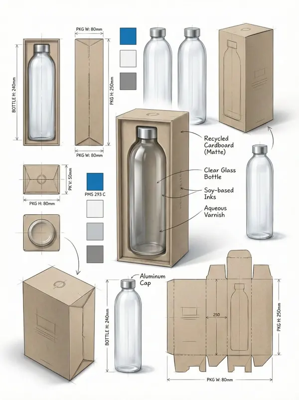 Industrial Packaging Design Sheet — image 2