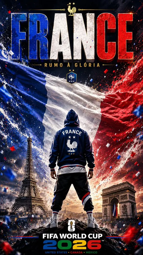 Portugal FIFA World Cup 2026 Explosion Poster — image 3