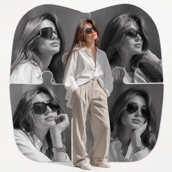 Fashion Editorial Collage Poster