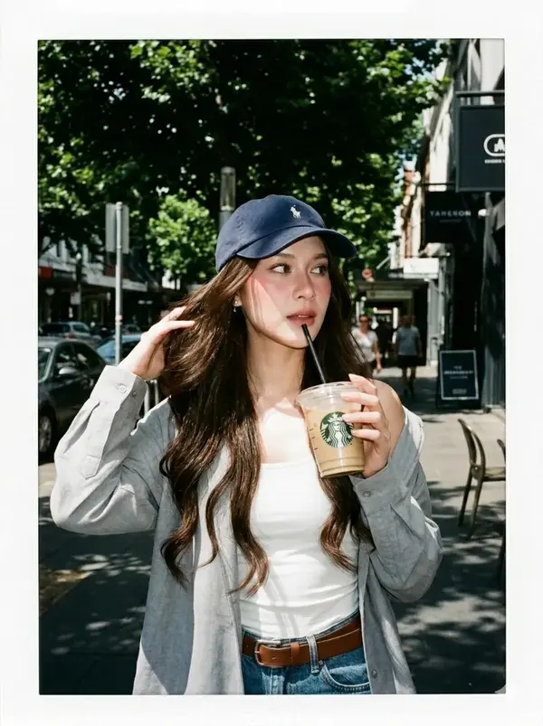 Summer Street Fashion Portrait — image 3