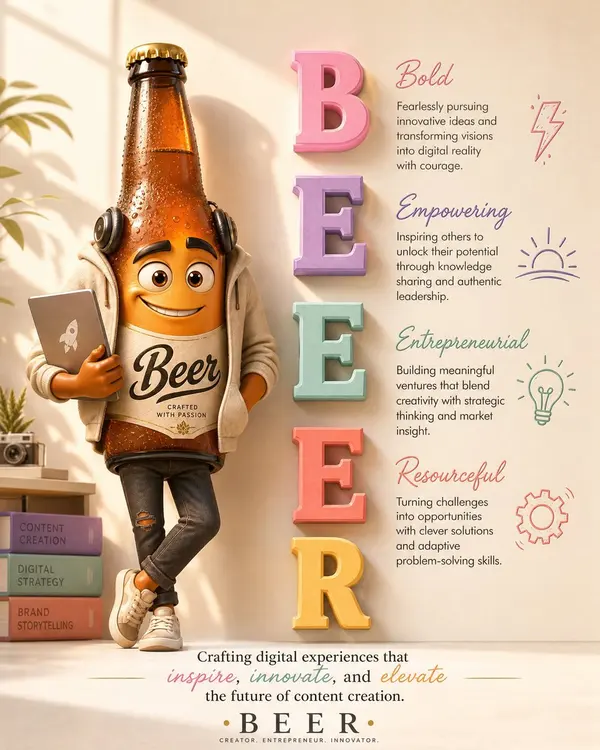 Personal Branding Acronym Poster for LARIAB — image 3