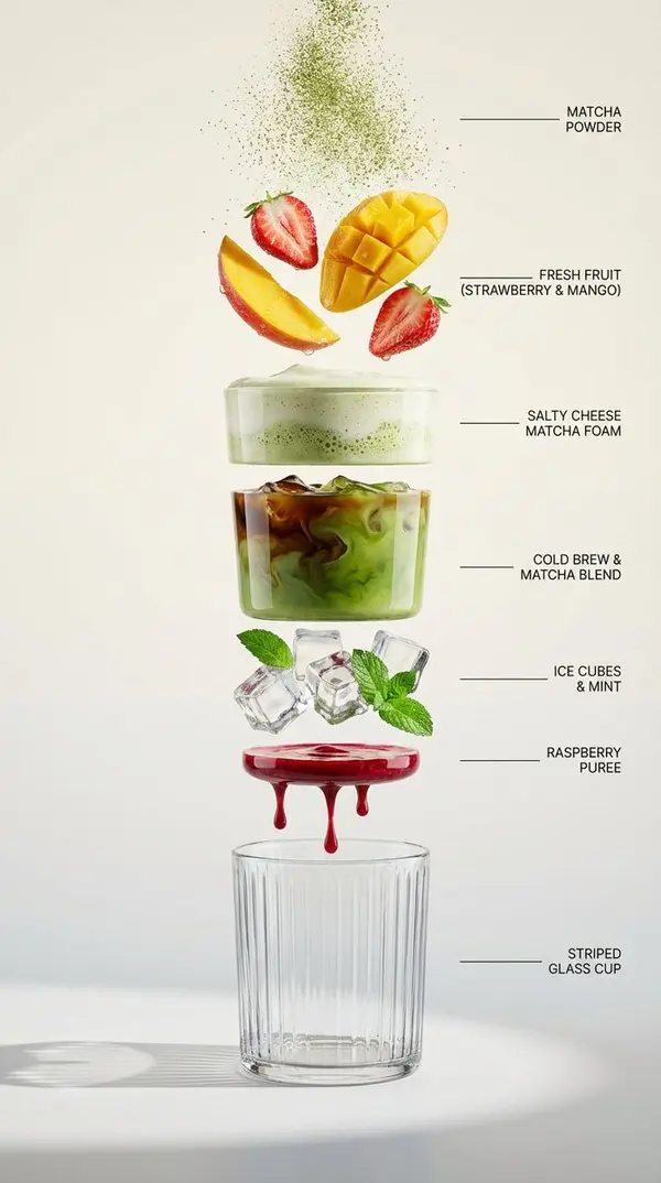 Exploded Chocolate Coffee Drink Infographic — image 2