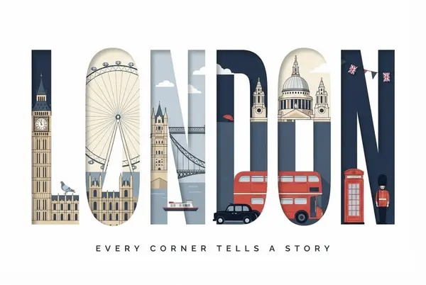 New York Typographic Travel Poster — image 2