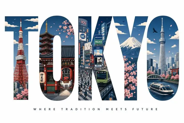 New York Typographic Travel Poster — image 4