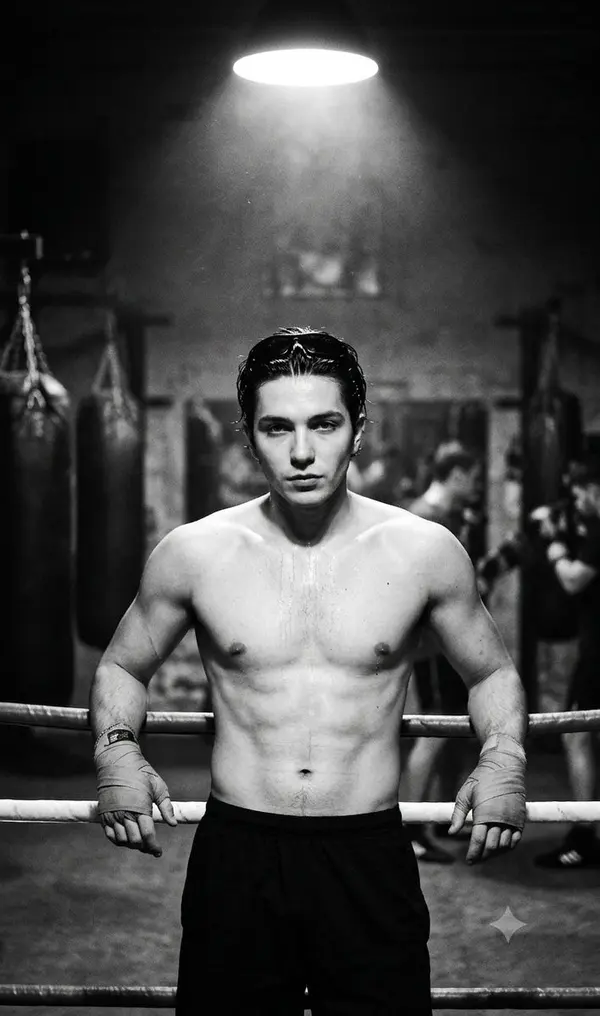 Gritty Boxing Gym Portrait