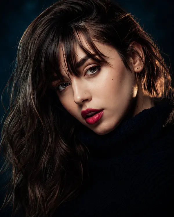 Dark Romance Editorial Portrait — image 2