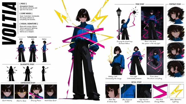 Volta: Electric Energy-Draining Character Sheet