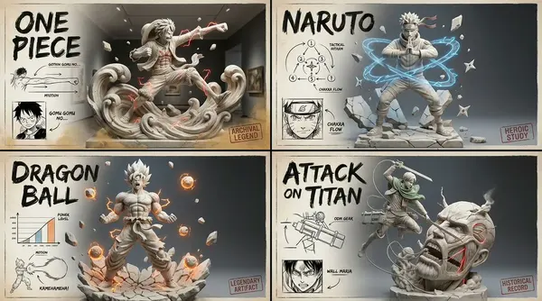 Manga Legend Monument Grid