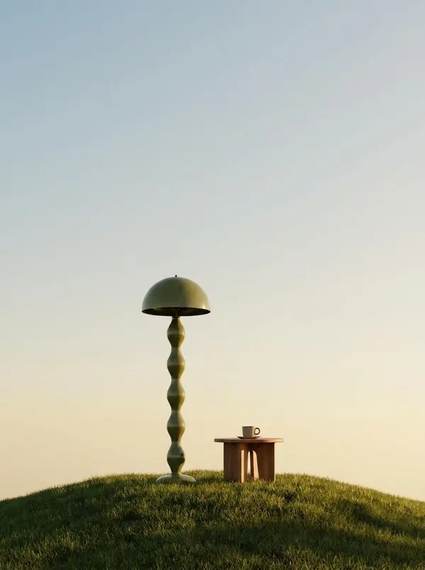 Minimalist Product on Grassy Hill — image 3