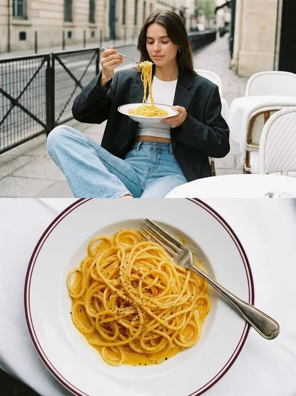 Café Scene Collage: Lifestyle & Dessert — image 3