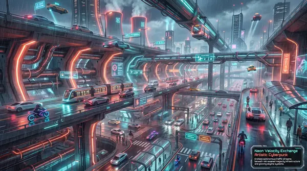 Neon Velocity Exchange