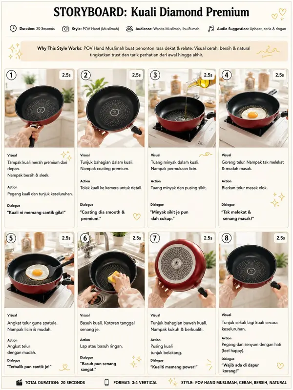 Kuali Diamond Premium Cookware Storyboard