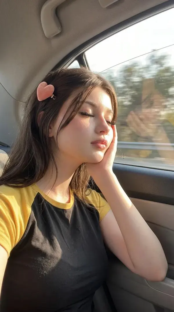Golden Hour Car Selfie — image 2