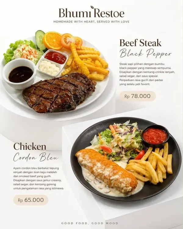 Blumi Restoe Restaurant Promotional Poster — image 1