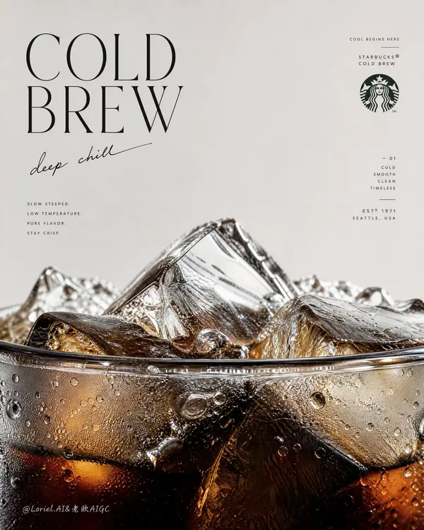 Starbucks Cold Brew Magazine Cover