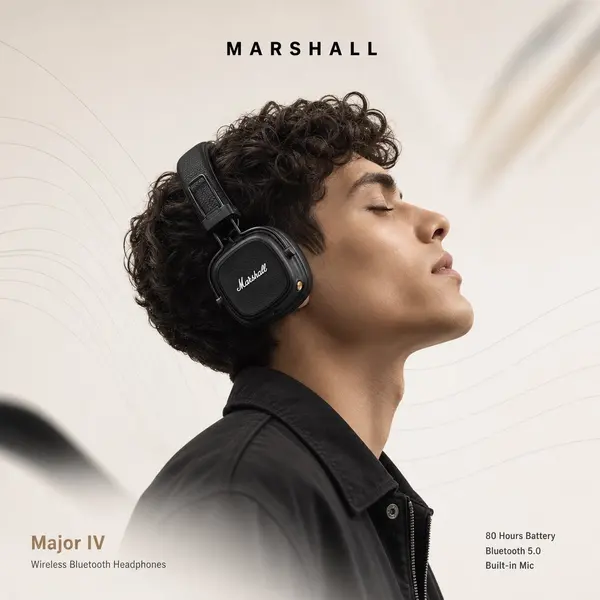Marshall Major IV Wireless Headphones Premium Ad — image 2