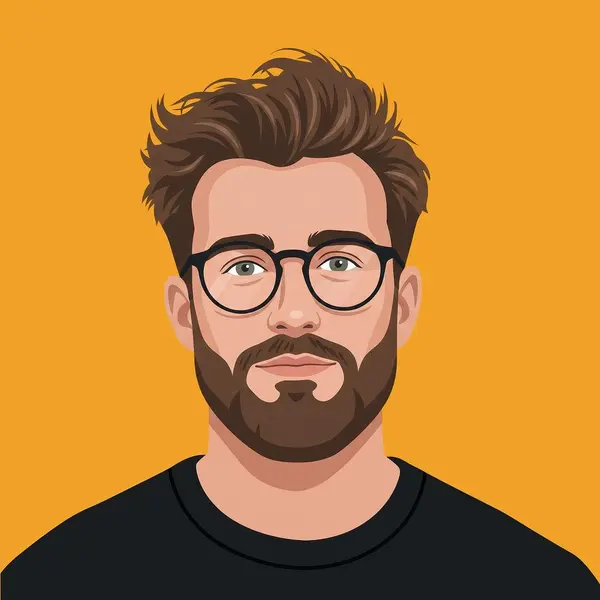 Modern Vector Portrait Avatar — image 1