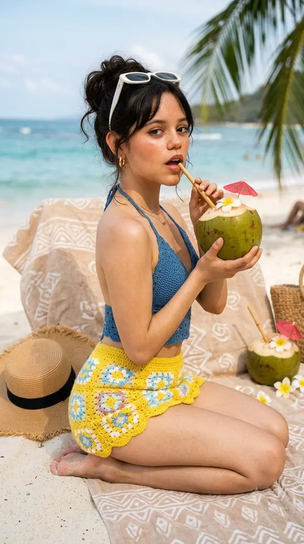 Tropical Beach Lifestyle Editorial — image 2