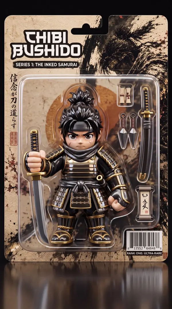 Samurai's Path Collectible Vinyl Toy — image 2