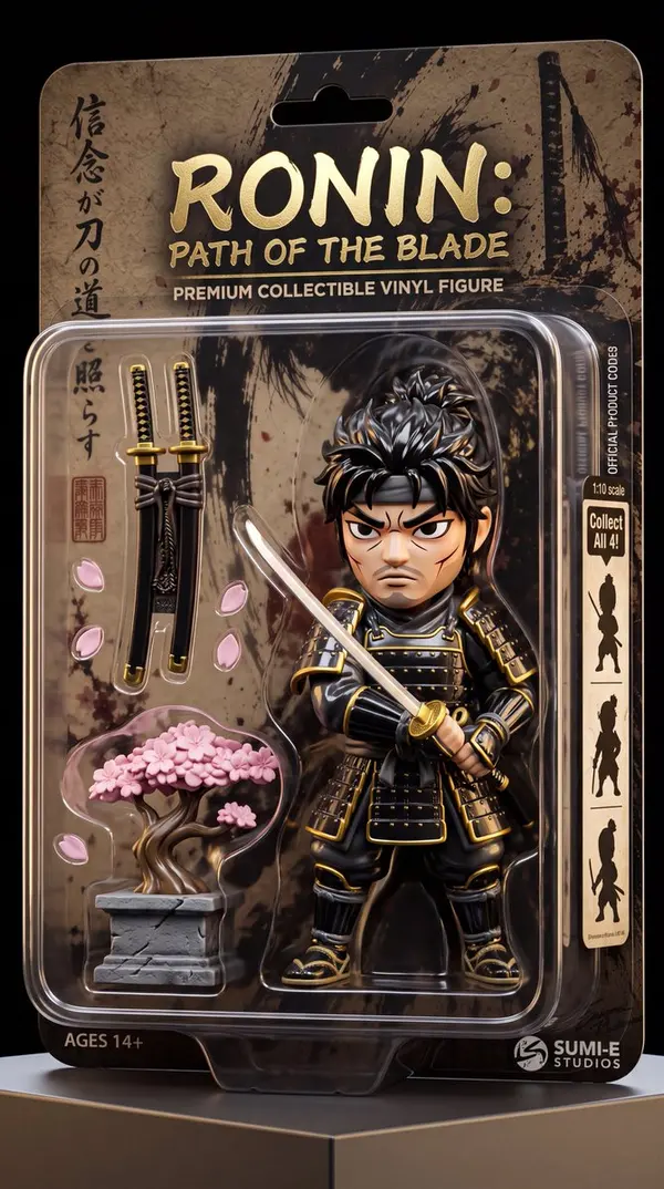 Samurai's Path Collectible Vinyl Toy — image 3